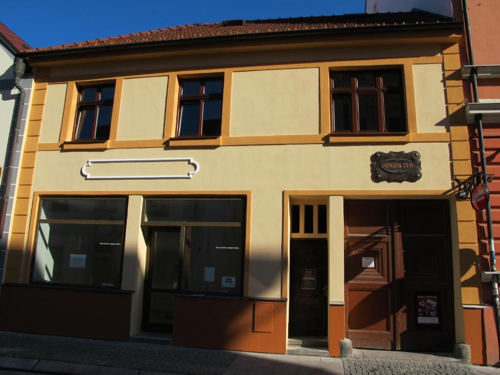 Hostel Singer Pub Ceske Budejovice Eksteriør bilde