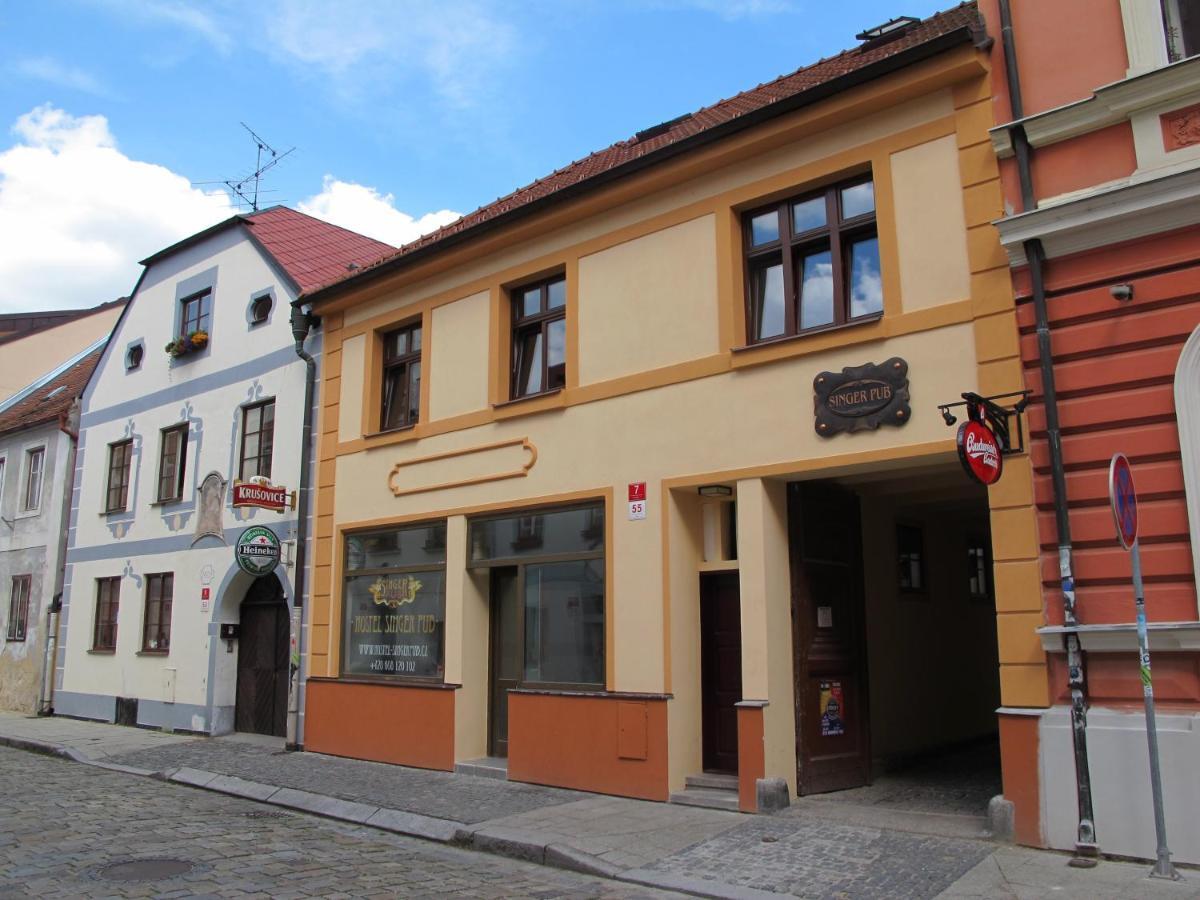 Hostel Singer Pub Ceske Budejovice Eksteriør bilde